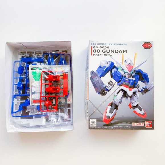 Bandai 008 00 Gundam SD EX-Standard Model Kit - US - Picture 1 of 2
